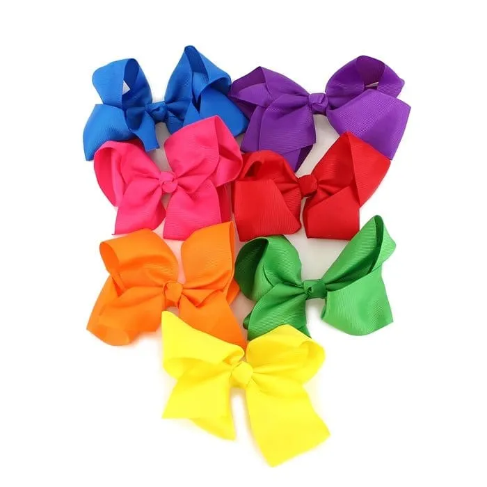 12 Pack Monogrammable Hair Bows