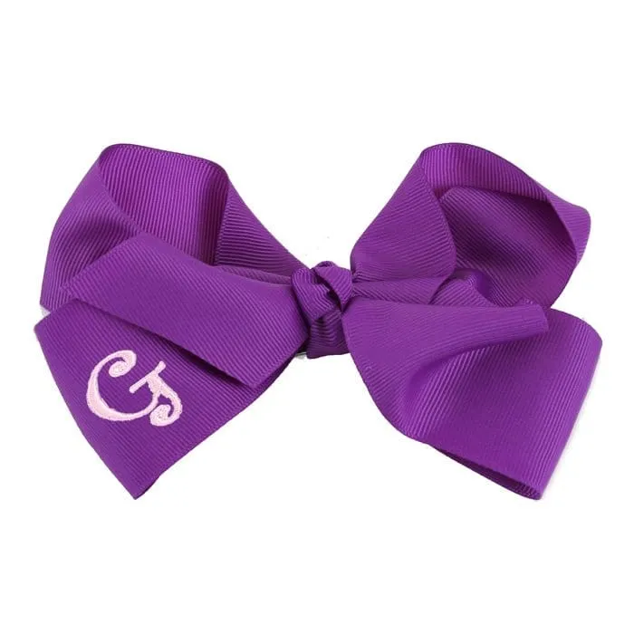 12 Pack Monogrammable Hair Bows