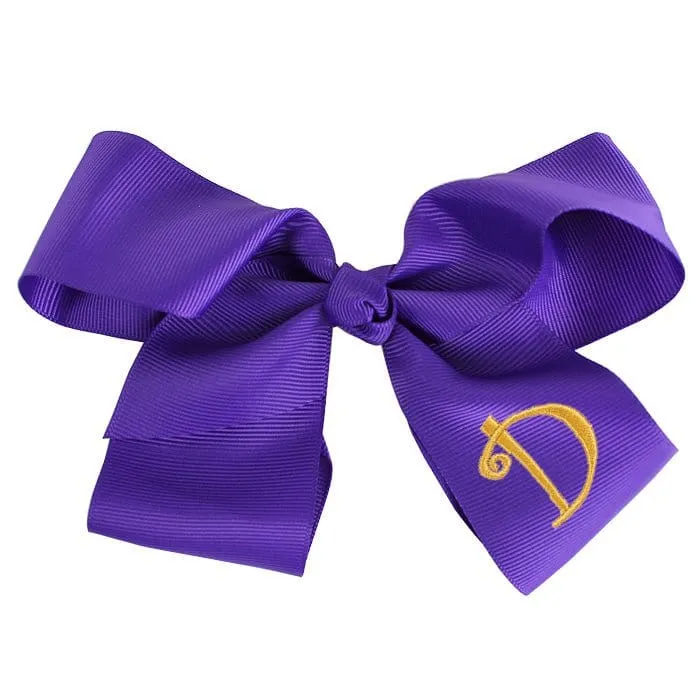 12 Pack Monogrammable Hair Bows