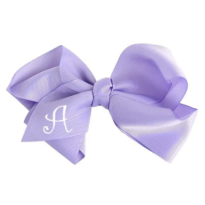 12 Pack Monogrammable Hair Bows