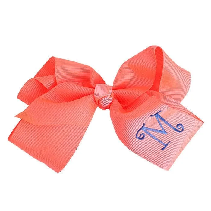 12 Pack Monogrammable Hair Bows