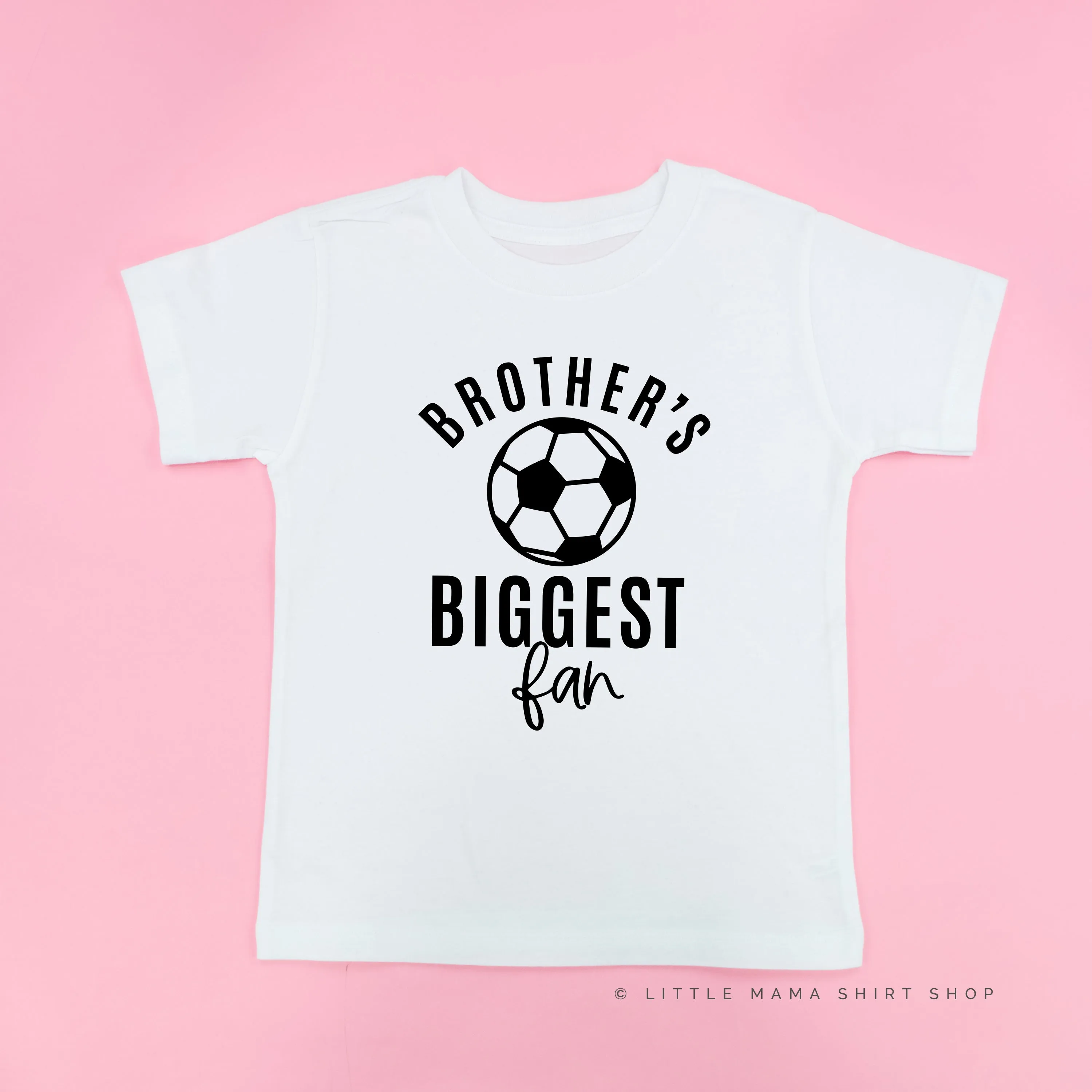 Brother's Biggest Fan - (Soccer) - Short Sleeve Child Shirt