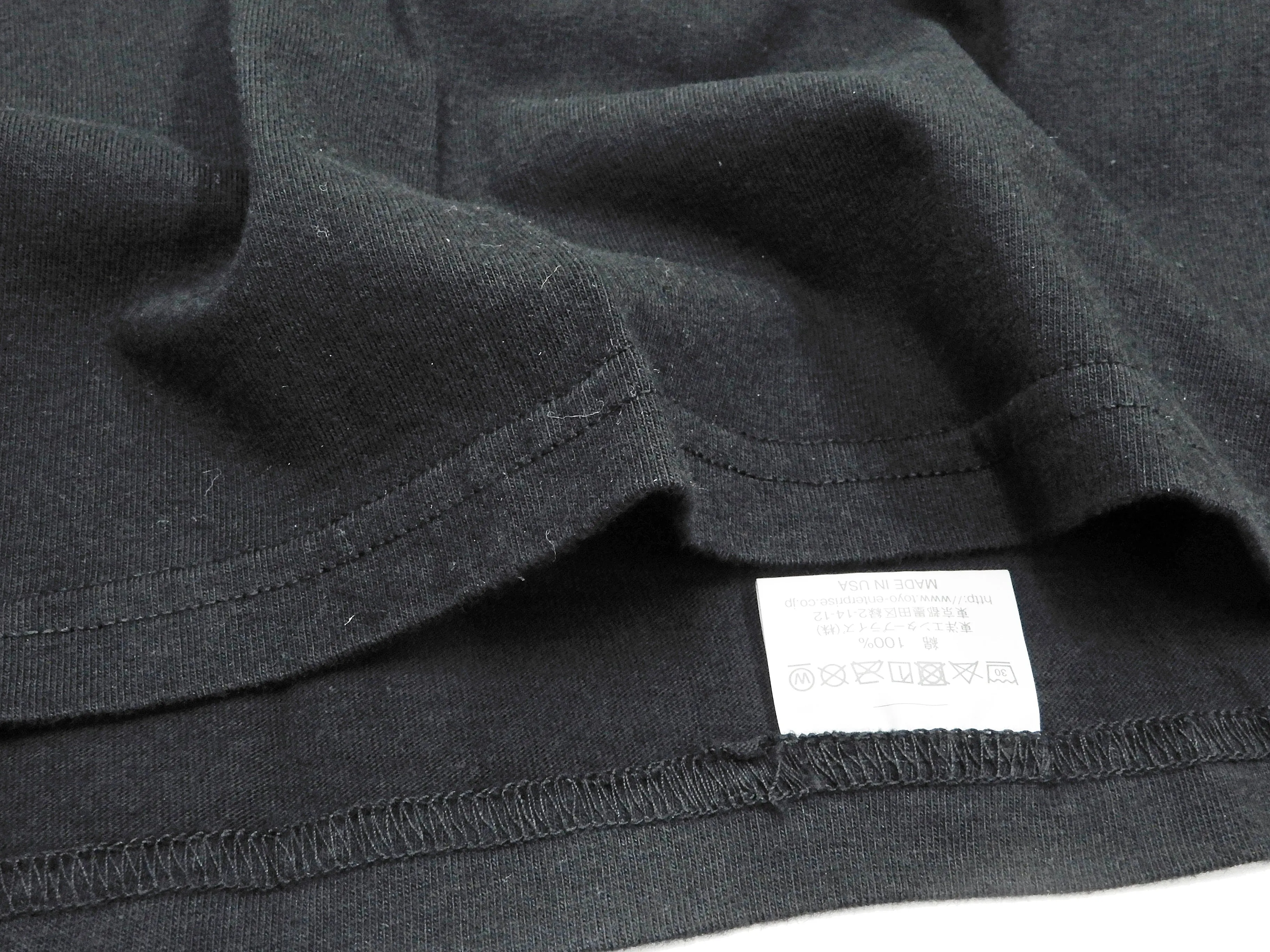 Buzz Rickson T-shirt Men's Short Sleeve Loopwheel Plain Pocket Tee BR78711 Black