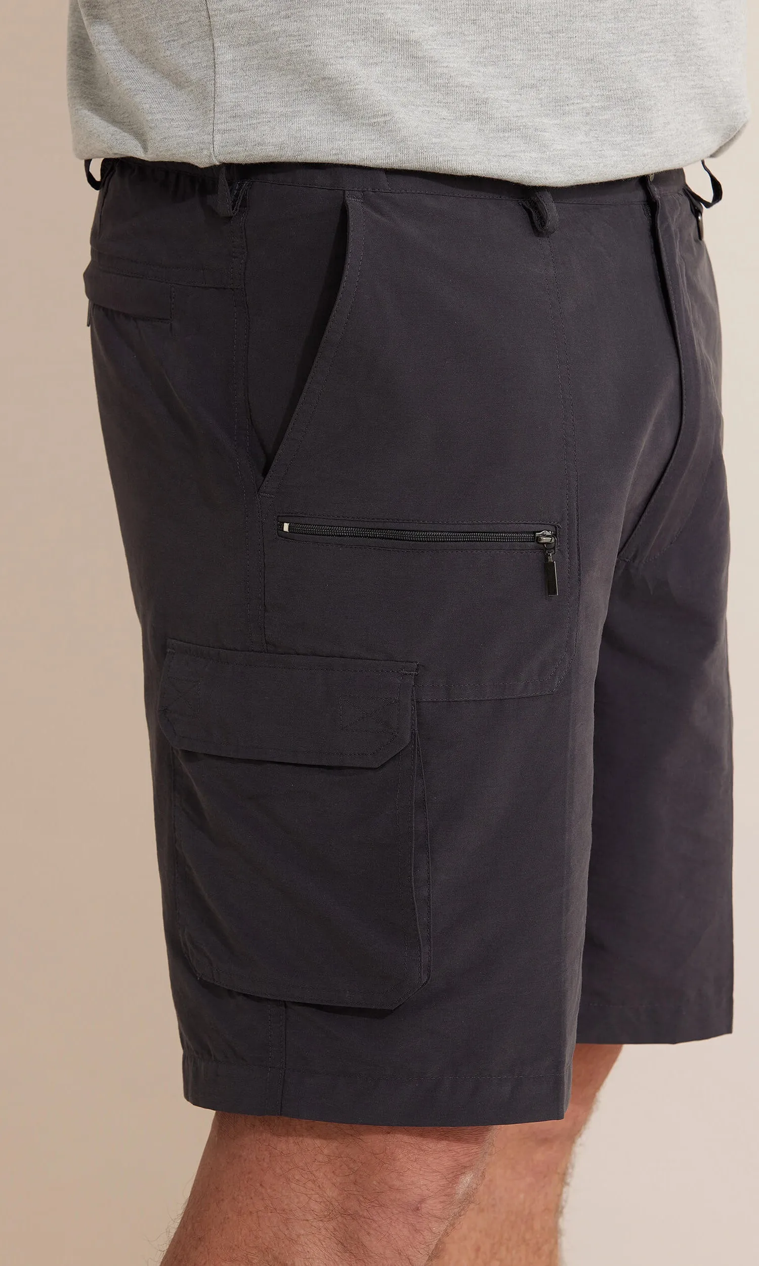 Cotton/Nylon Quickdry Trek Short Eclipse