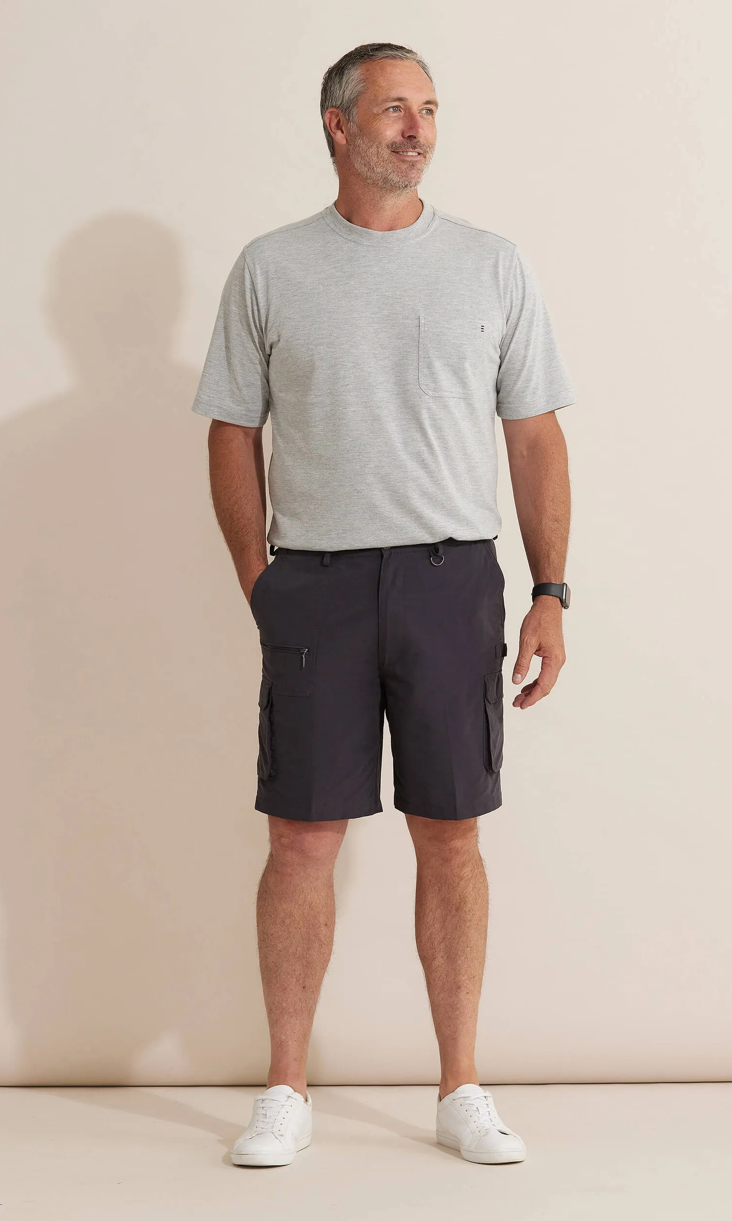 Cotton/Nylon Quickdry Trek Short Eclipse