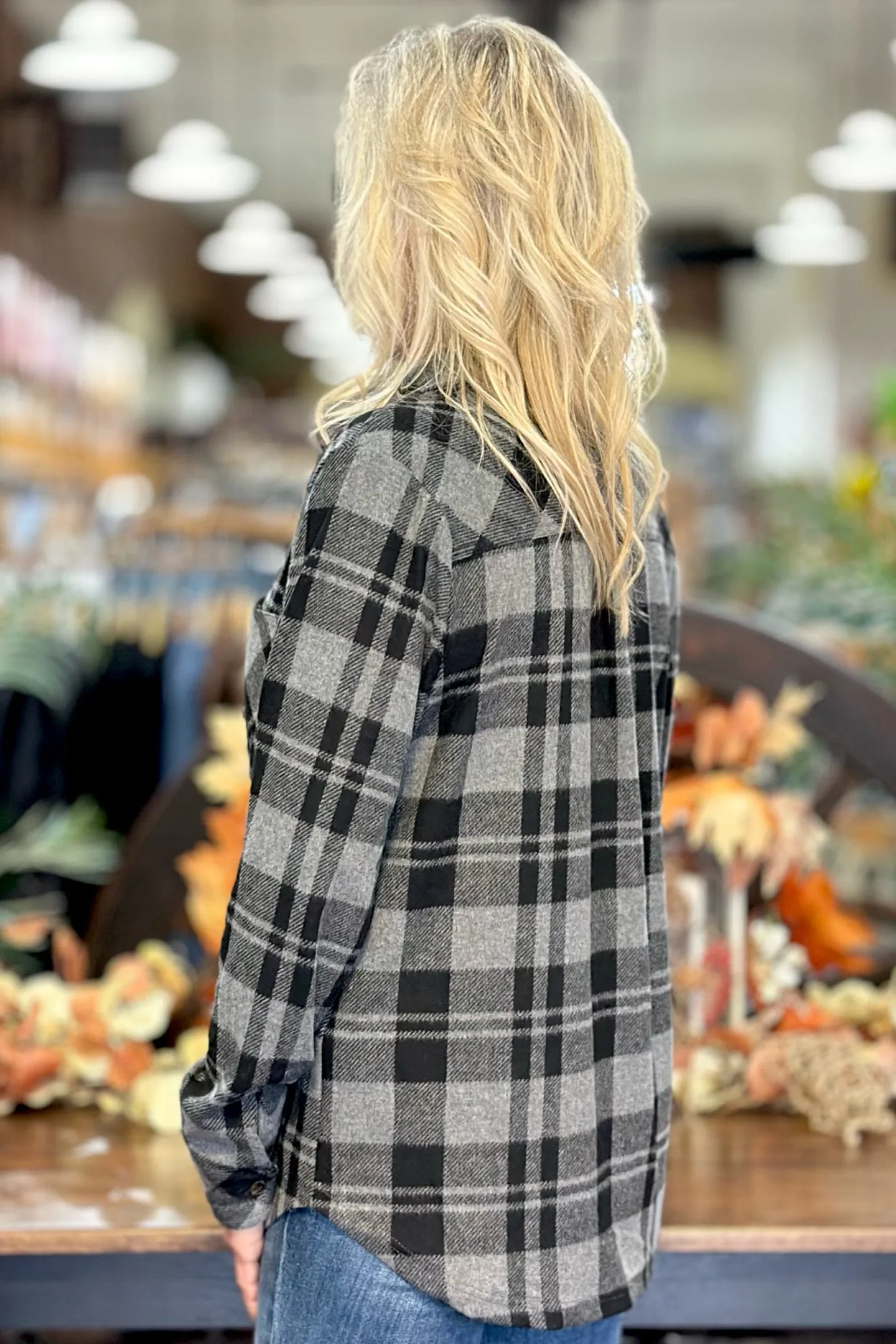 Cozy Soft Plaid Flannel Shacket