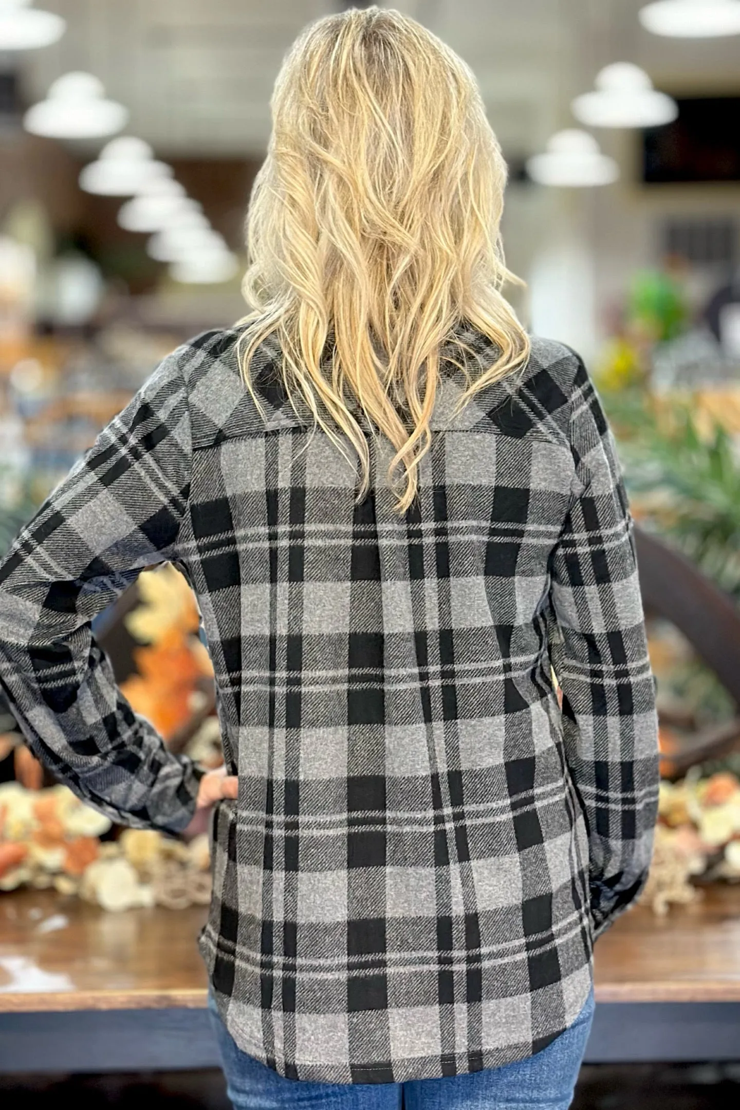 Cozy Soft Plaid Flannel Shacket