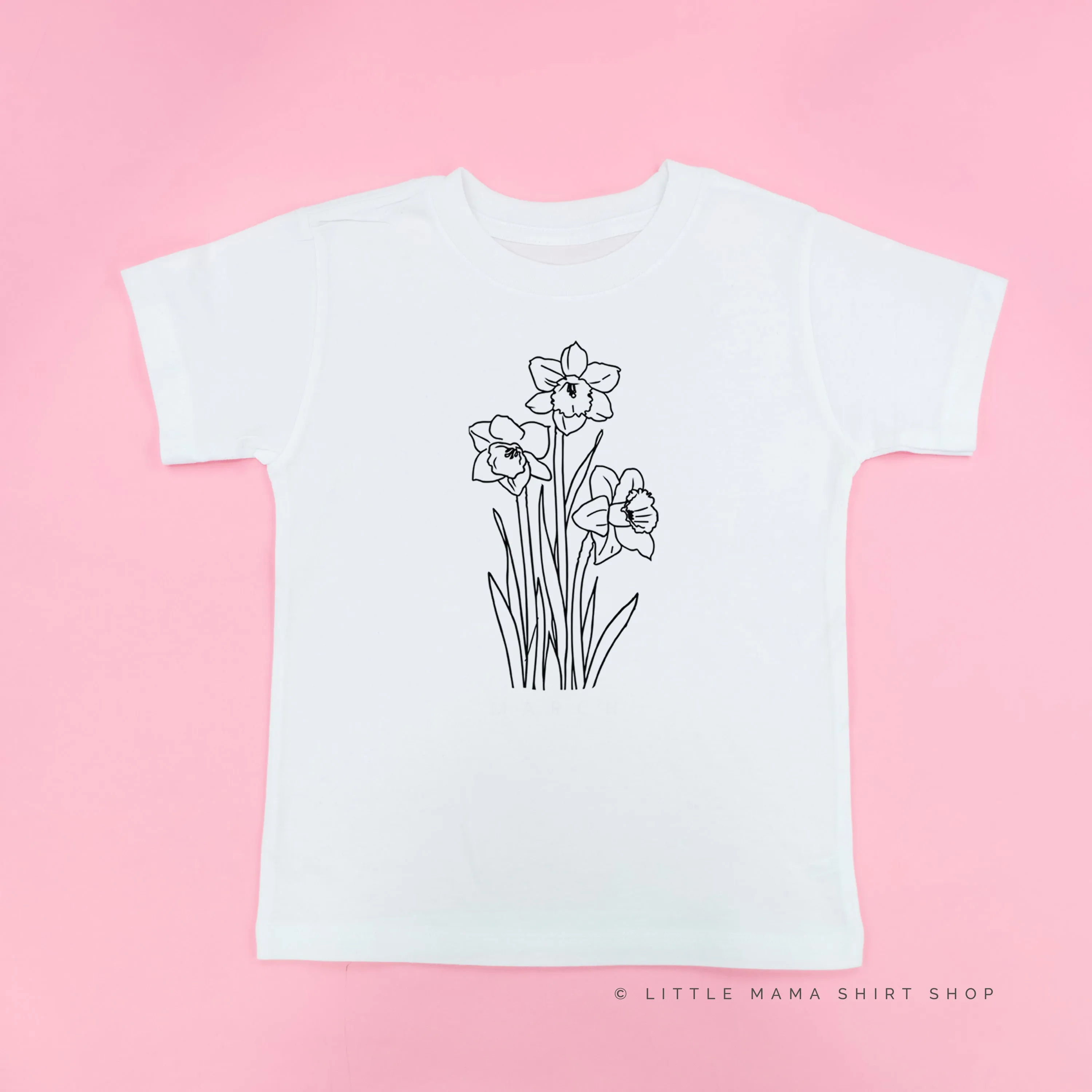 DAFFODIL - Short Sleeve Child Shirt