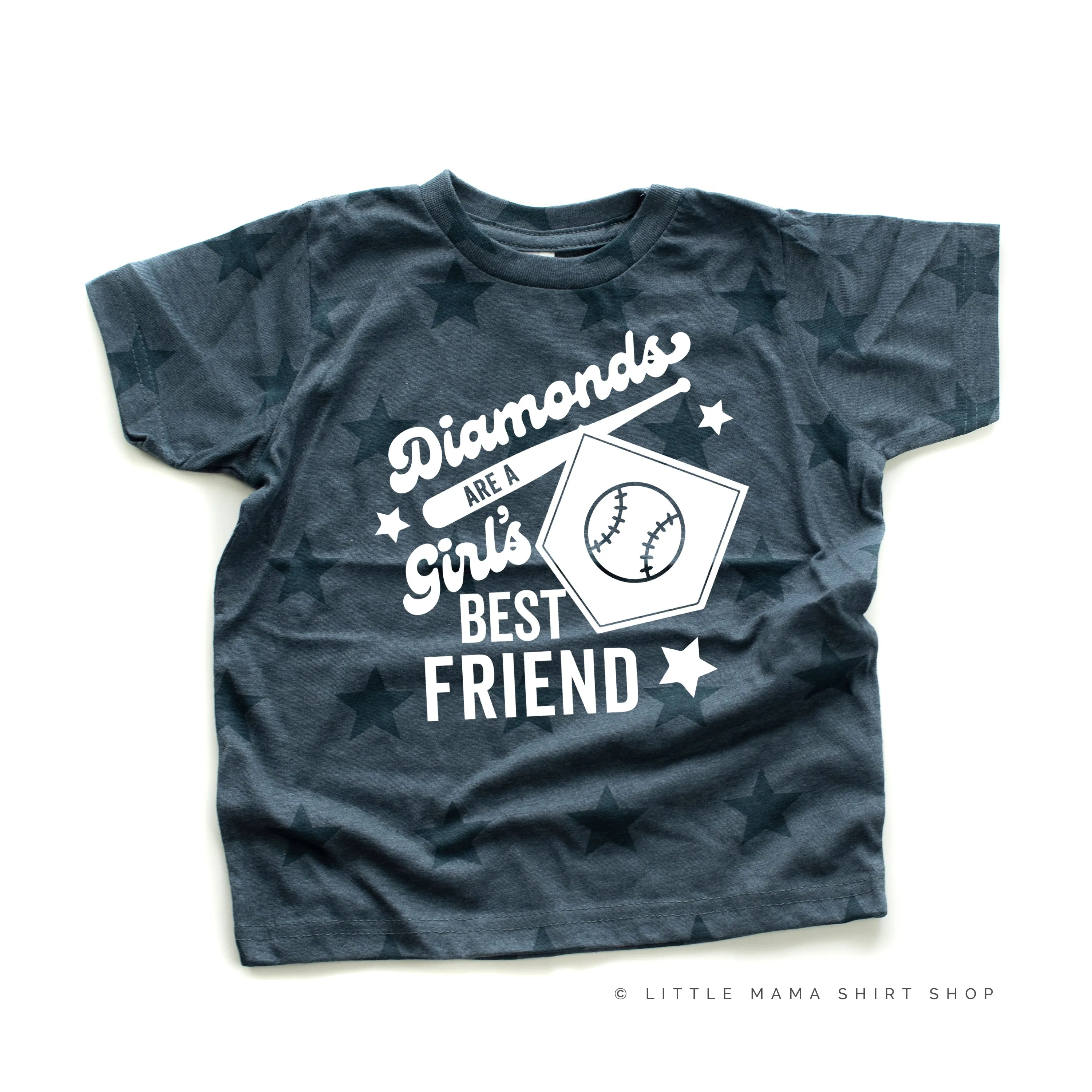 Diamonds are a Girls Best Friend - Short Sleeve Child STAR Shirt