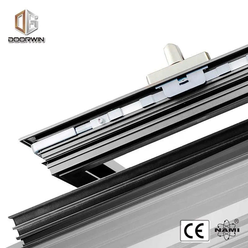 DOORWIN 2021New York high quality double glazed thermal insulated aluminum window NAMI