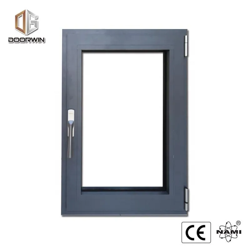 DOORWIN 2021New York high quality double glazed thermal insulated aluminum window NAMI