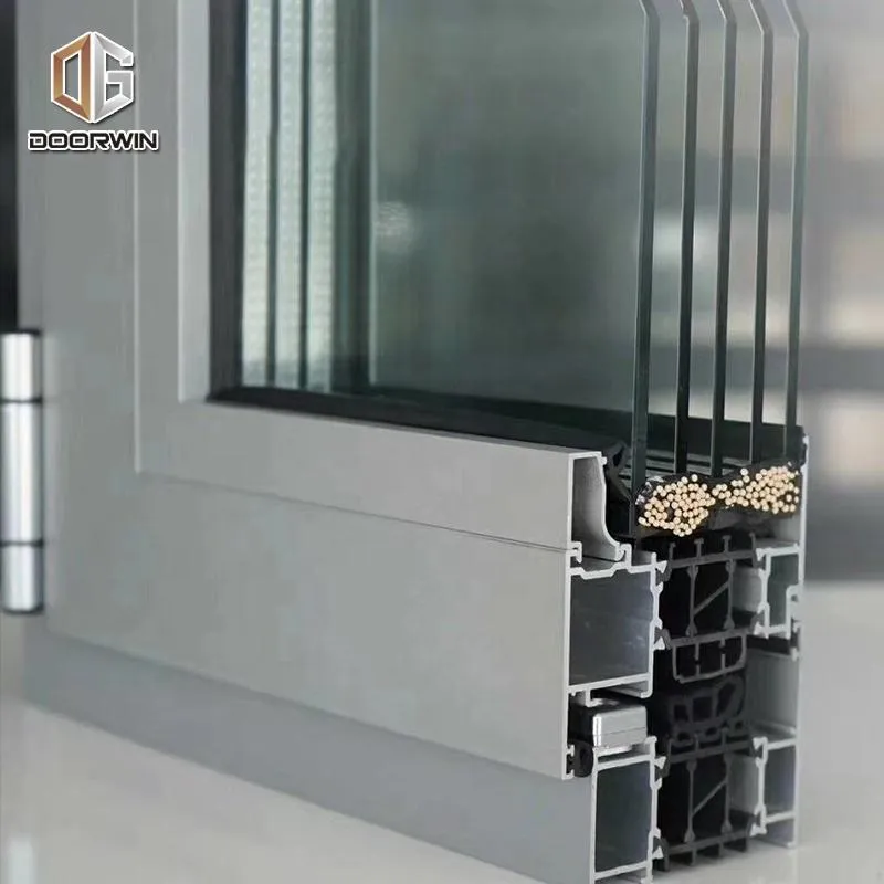DOORWIN 2021Toronto inexpensive quality double glass thermal insulated aluminum window NAMI