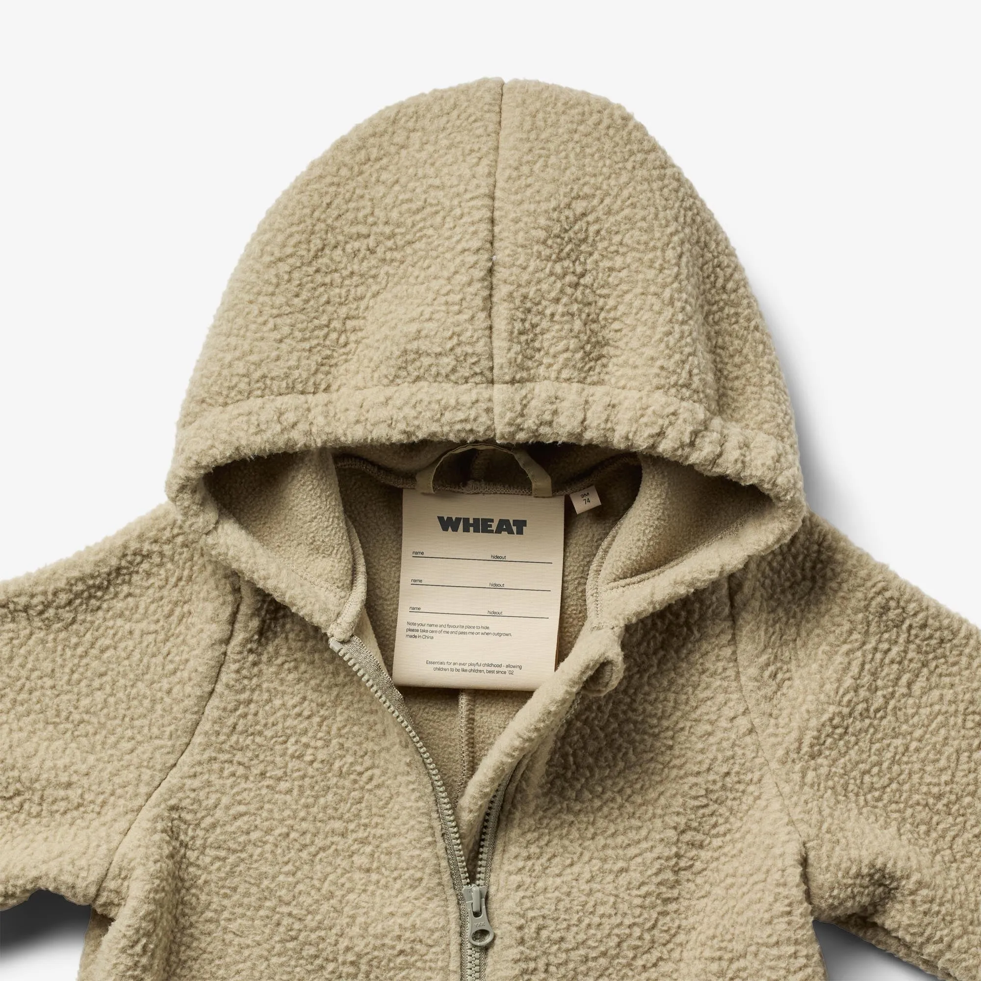 Fleece Suit Allo - drift wood
