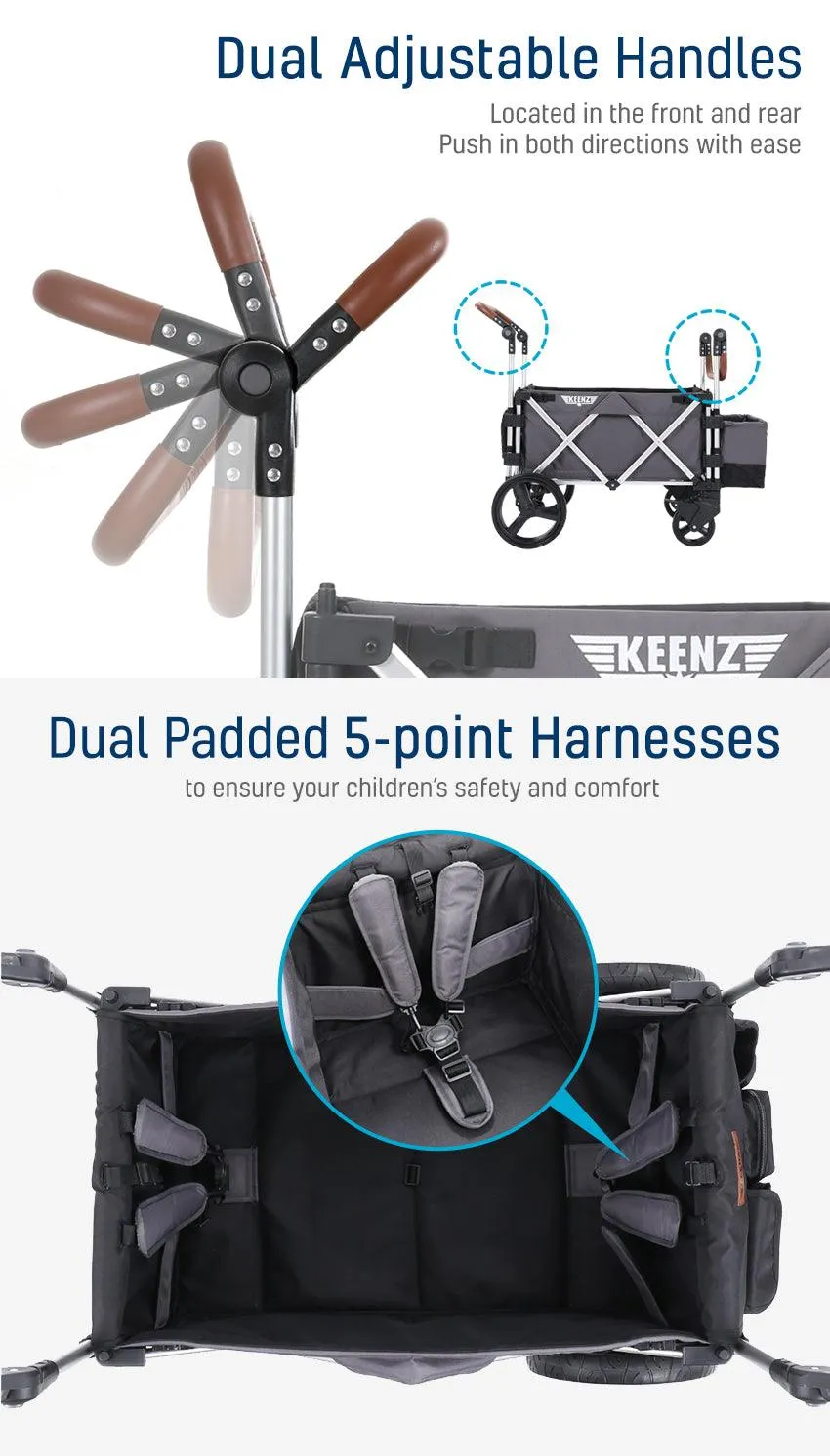 Keenz 7S Stroller Wagon