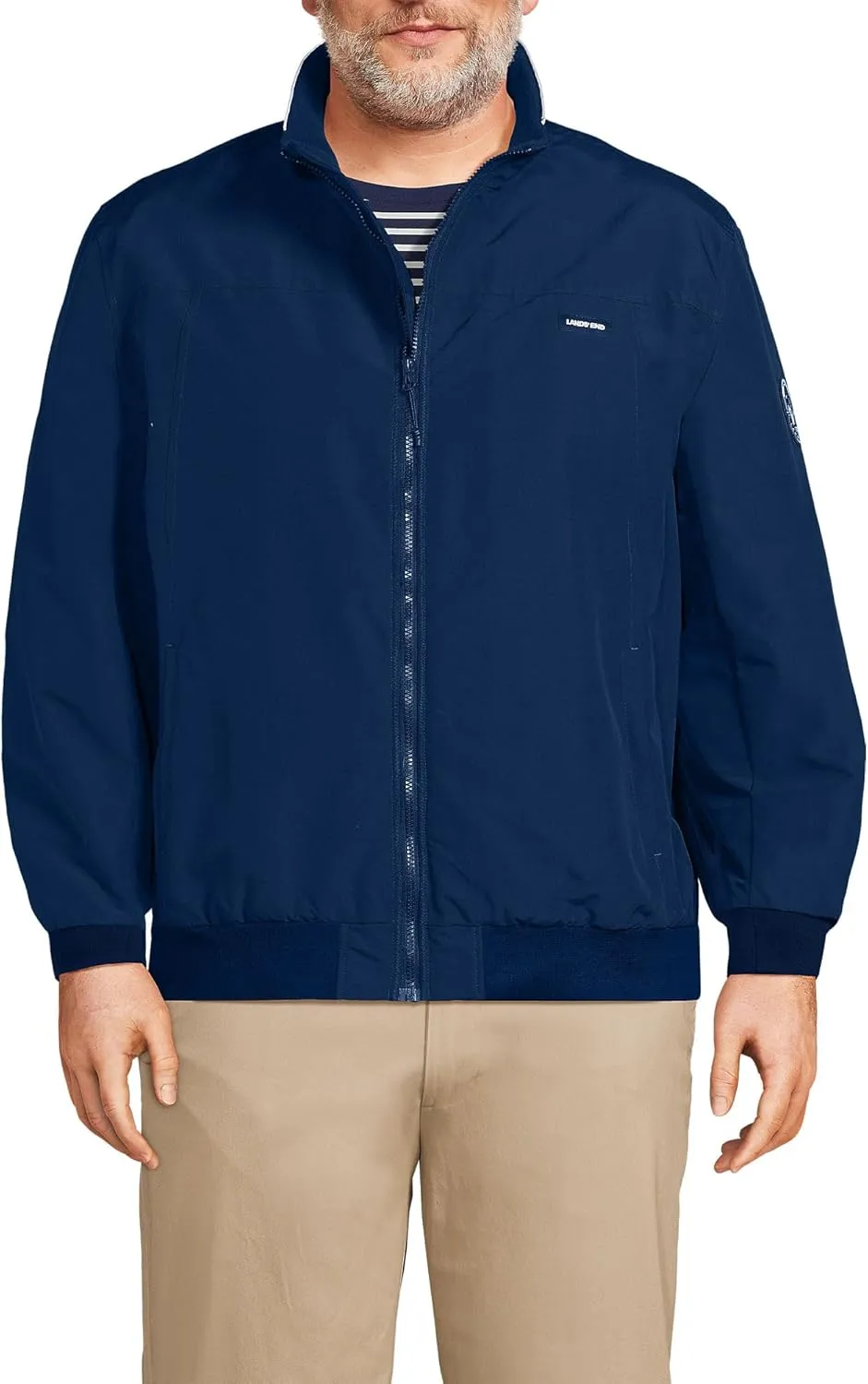 Lands' End Men's Classic Squall Waterproof Insulated Jacket