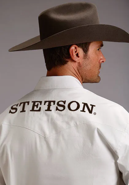 Long Sleeve Stetson Logo Shirt