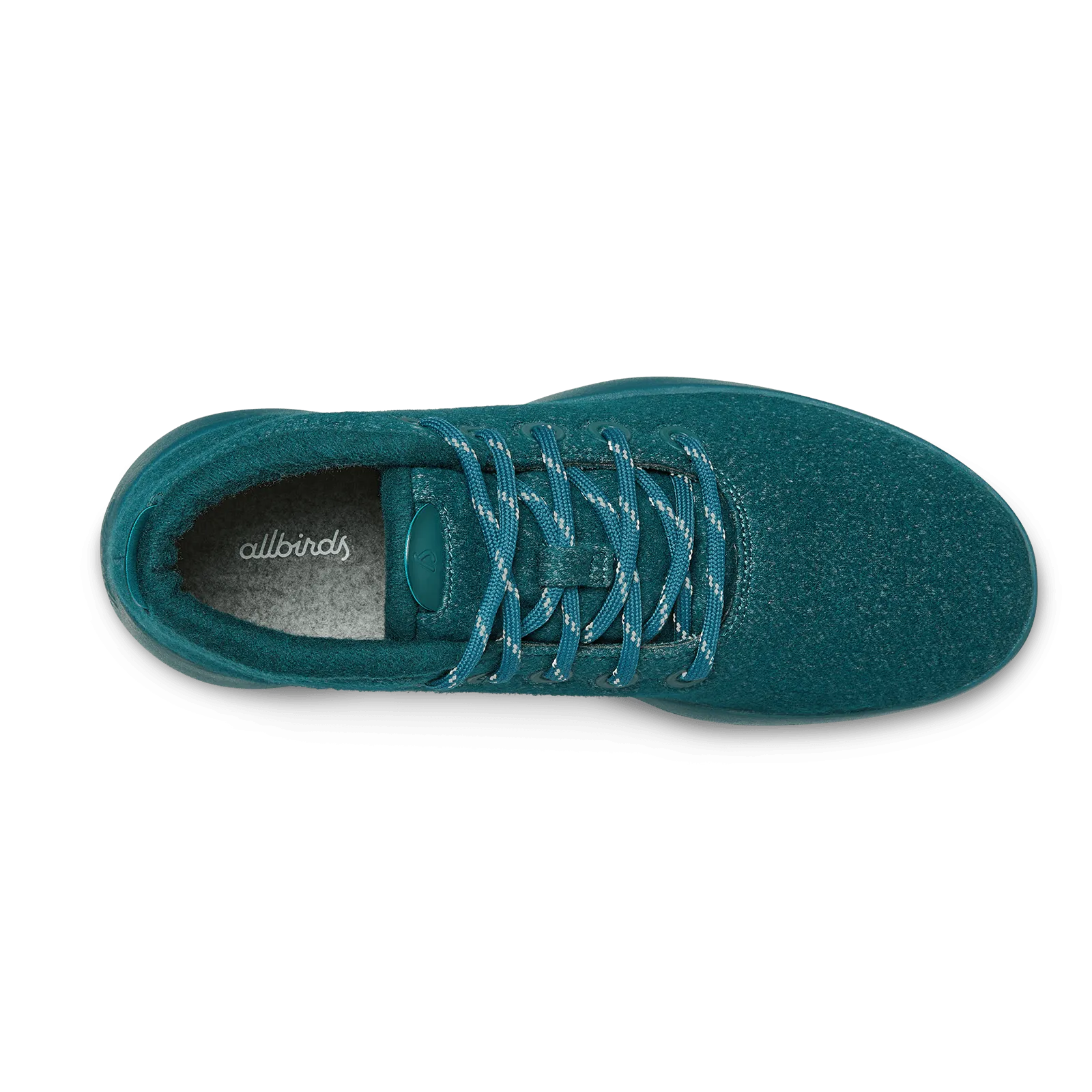 Men's Wool Runner-up Mizzles - Deep Emerald (Deep Emerald Sole)