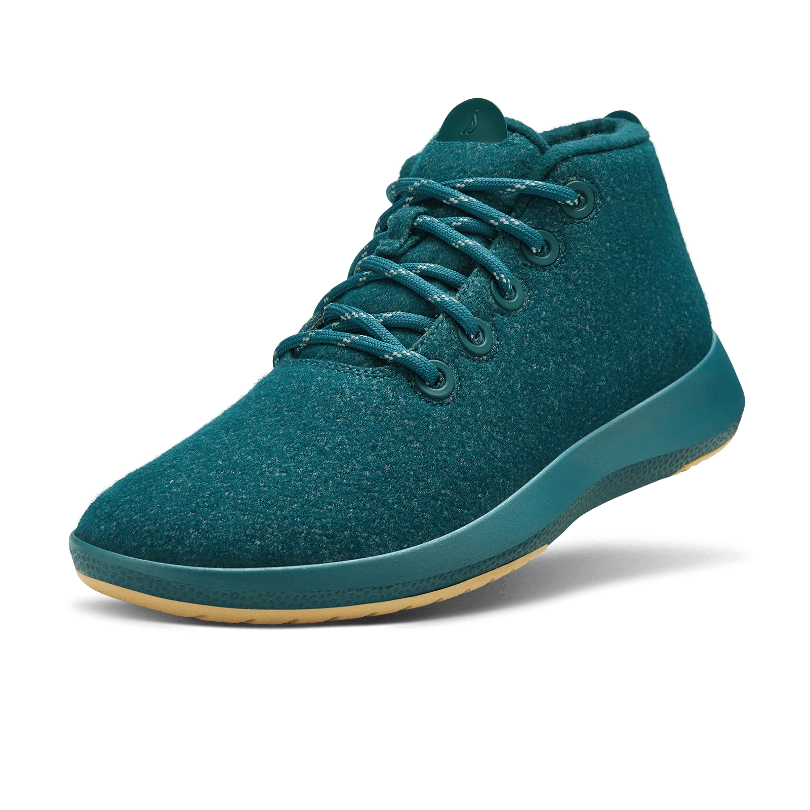 Men's Wool Runner-up Mizzles - Deep Emerald (Deep Emerald Sole)
