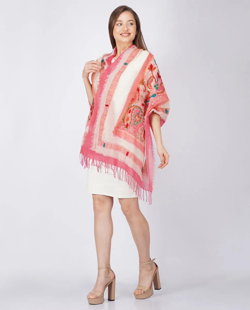 Not Just Paisleys Wool Wrap