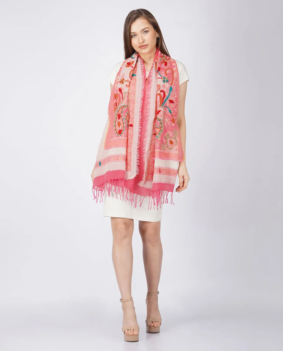 Not Just Paisleys Wool Wrap