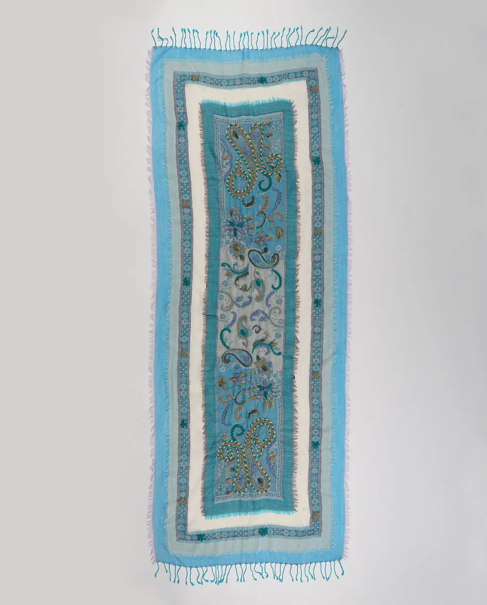 Not Just Paisleys Wool Wrap