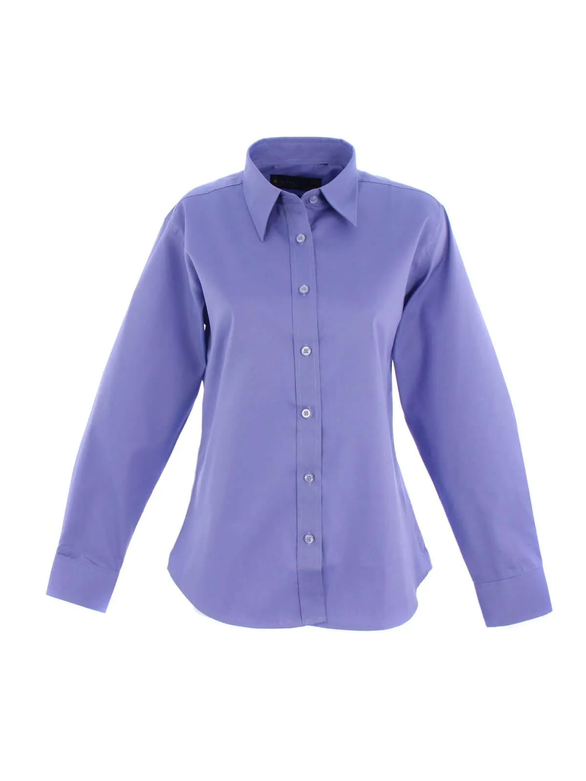 Pegasus Uniform Ladies Pinpoint Oxford Long Sleeve Shirt