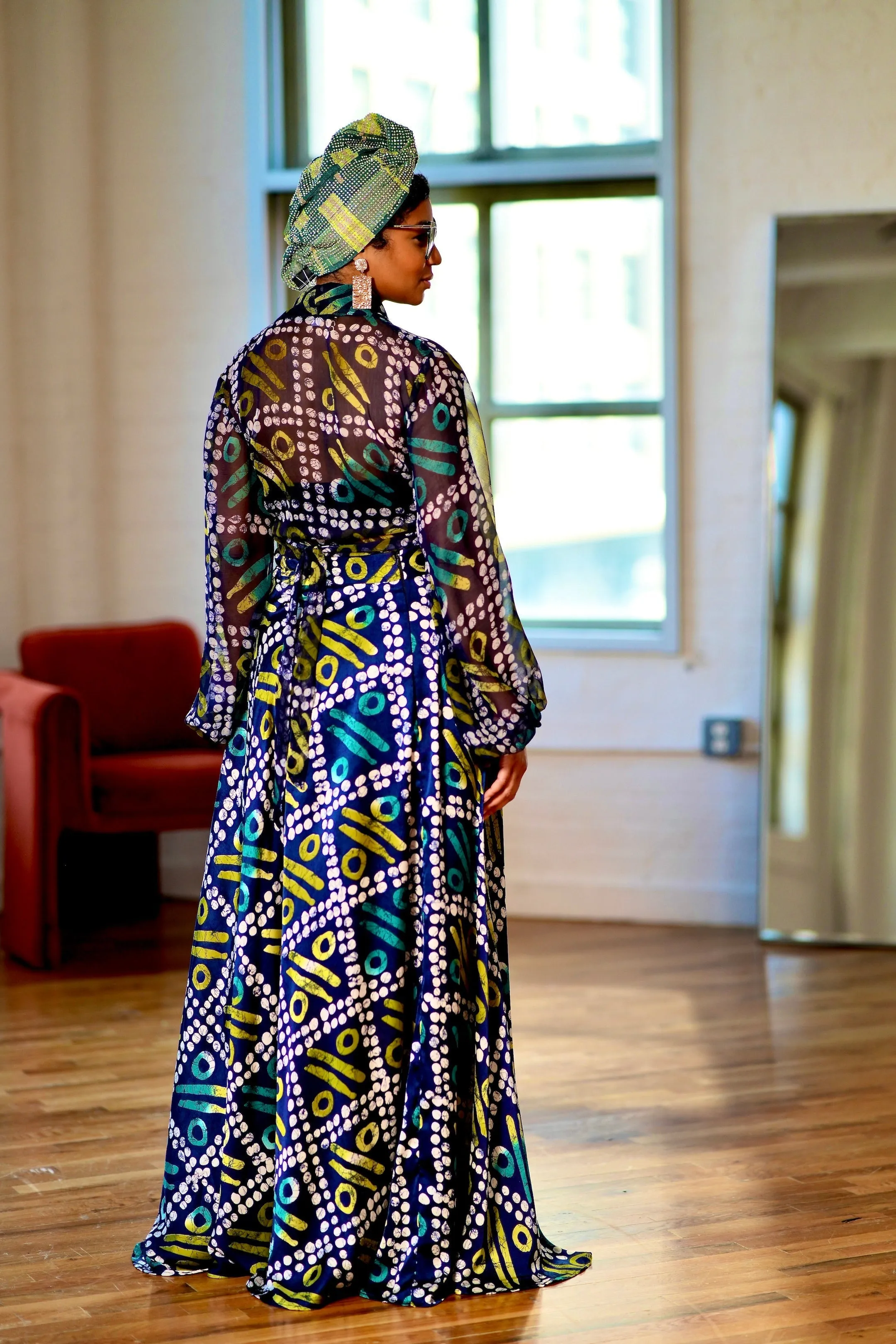 Pre Order:  Akamili Chiffon   Silk Set