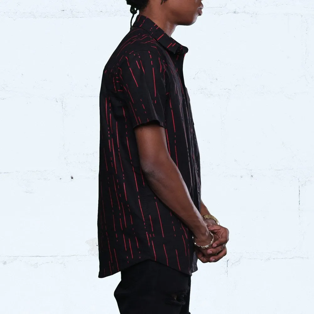 Rain Button Up Oxford Shirt Bred