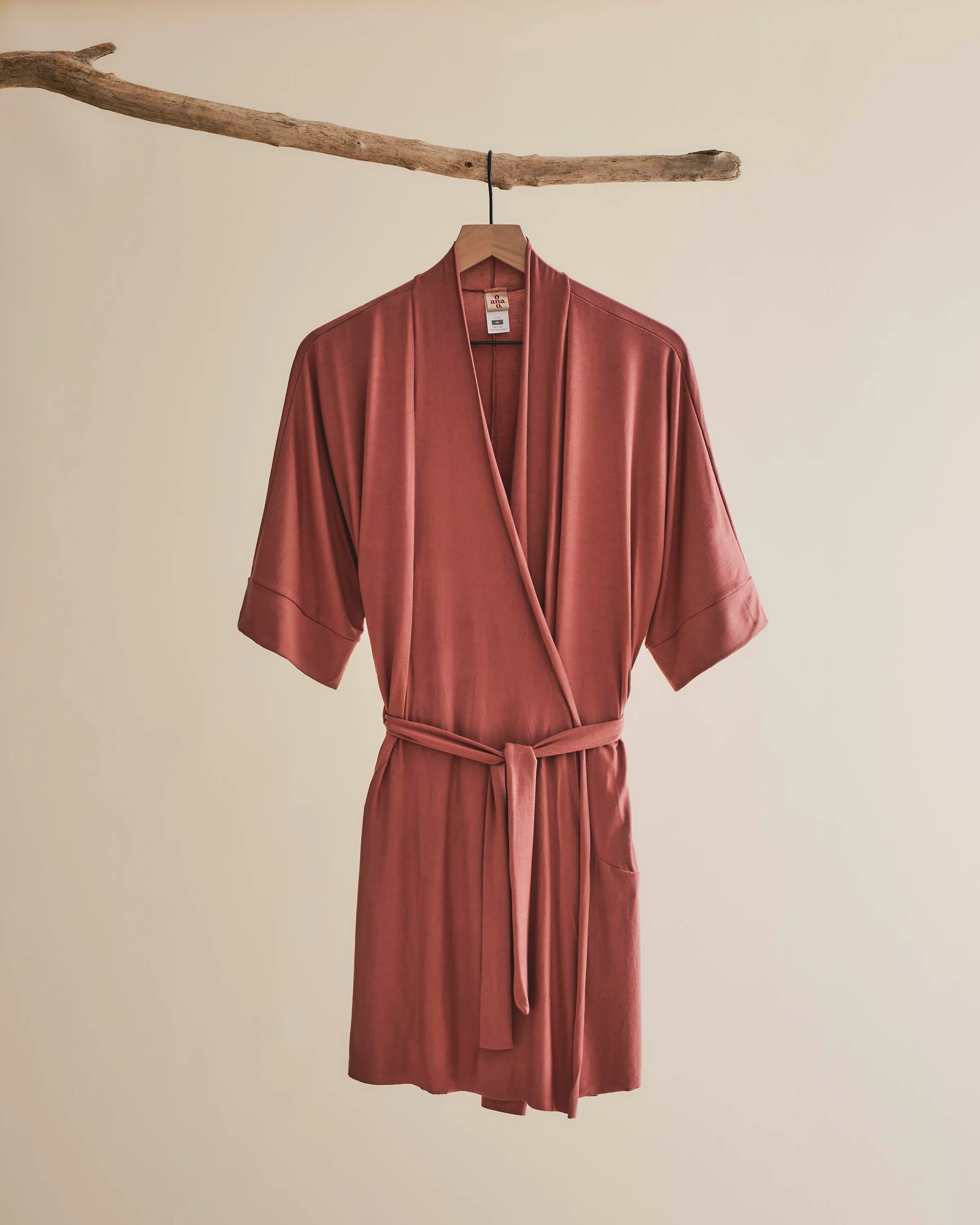 Recovery Robe with Drain Management Belt