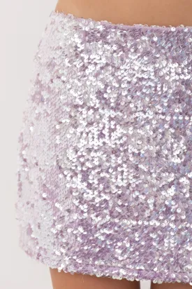 Showstopper Sequin Mini Skirt