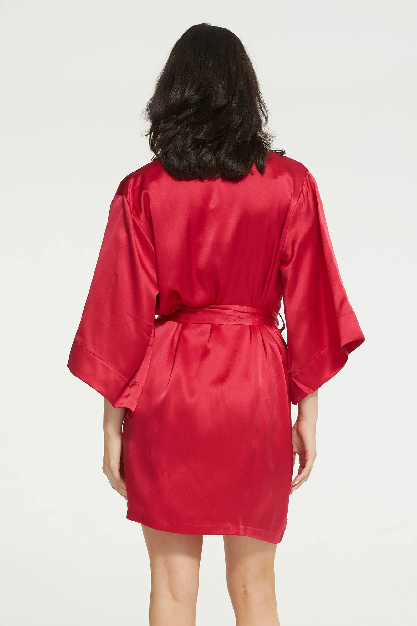 Silk Wrap Robe