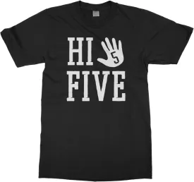 Threadrock Kids Hi Five 5th Birthday Toddler T-Shirt