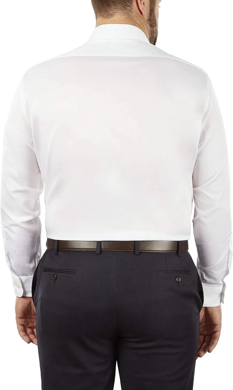 Van Heusen Men's Big and Tall Flex Collar Stretch Dress Shirt - Amazon Exclusive