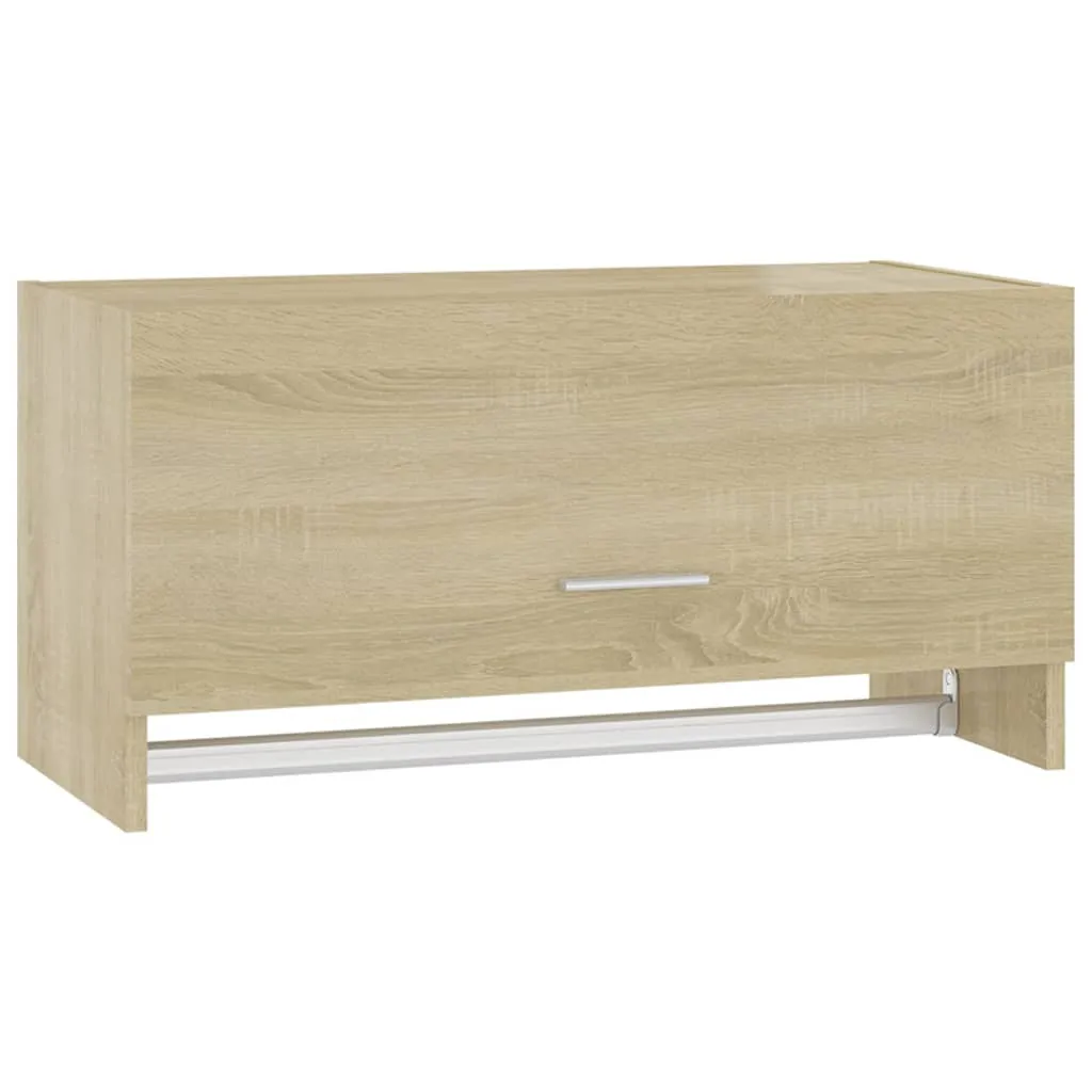 Wardrobe Sonoma Oak 70x32.5x35 cm Engineered Wood