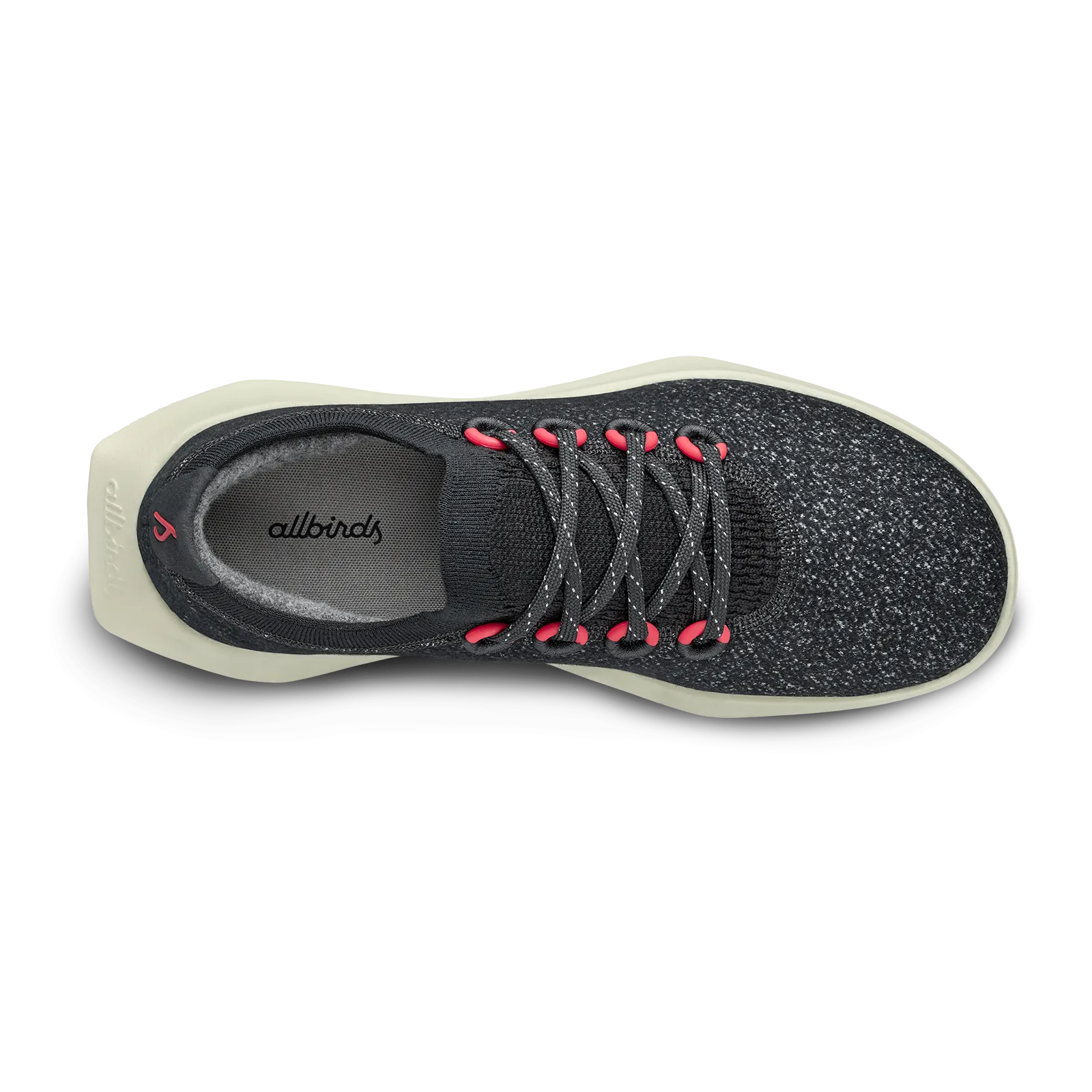Women's Wool Dasher Mizzles - Dark Grey/Bloom Red (Arid Beige Sole)