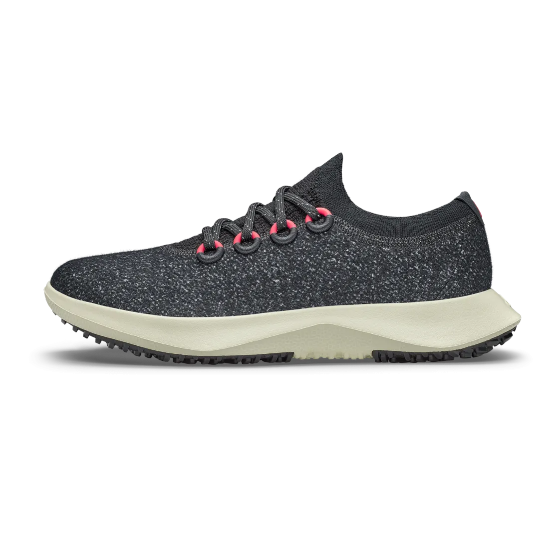 Women's Wool Dasher Mizzles - Dark Grey/Bloom Red (Arid Beige Sole)